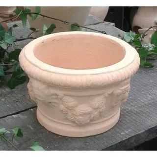 terracotta-toepfe-de Blumentopf Ø 18 cm Rot