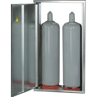 GOK 2-Flaschenschrank für 33kg Gasflaschen OHNE Rückwand