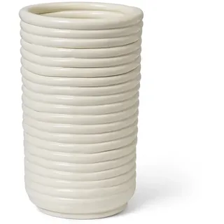 Ferm Living - Corduroy Vase, off-white