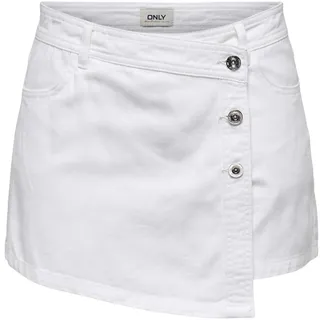 Only Jeansshorts Weiß L