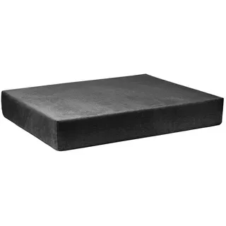 TexDeko Palettenkissen 60 x 80 x 12 cm schwarz 1 St.