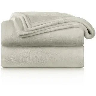 Blumtal Kuscheldecke 150 x 200 cm Beige