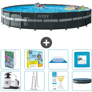 Ultra Xtr Pool Rund - 732x132 Cm - 9-teilig  S566