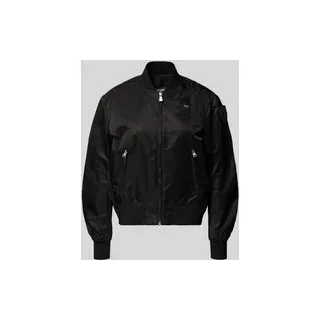 Bomberjacke mit Reißverschlusstaschen Modell 'LAURIE', Black, $listsize[$i].replace('"','"')