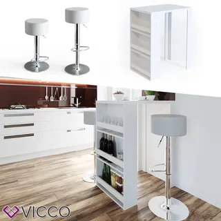 Vicco Bartisch 120 x 75 cm Weiß
