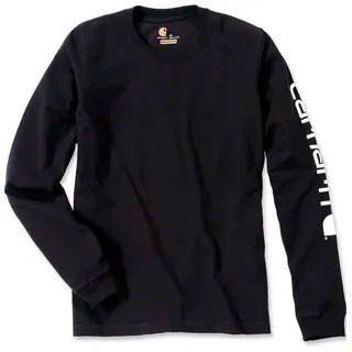 Carhartt Langarmshirt Long Sleeve T-Shirt schwarz M