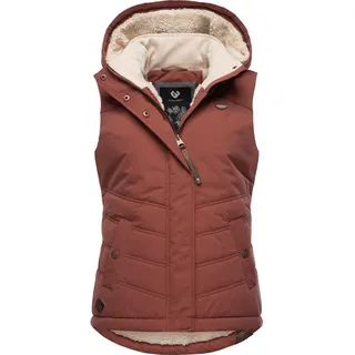 Ragwear Steppweste "Hesty", Damen, Gr. S (36), orange (terra), Außenmaterial: 100% Polyester. Innenfutter: 100% Polyester.