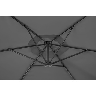 Schneider Ampelschirm Venus anthrazit, Ø 300 cm