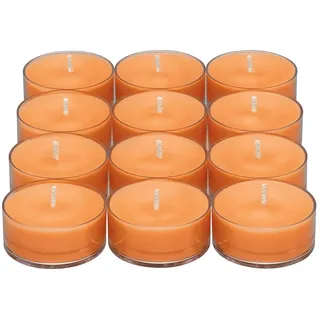 PartyLite - Stövchen Kürbis Spice, 12 Kerzen, Scent: Pumpkin Spice