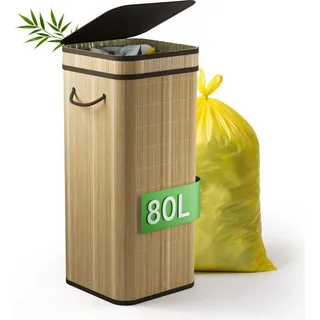 newhabitat Gelber Sack Ständer 80 l Gelb