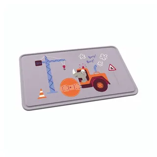 Koziol Connect Board Frühstücksbrettchen Kunststoff 1 24 x 15 cm Grau
