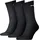 Sport Crew 3er black 43-46