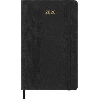 MOLESKINE GERMANY Notizkalender 12 Monate Wochen A5 Schwarz 2026