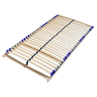 Lattenrost 100x200 cm, Ergonomischer 7-Zonen Lattenrost, Stabiler Buchenholzrahmen, 28 Federholzleisten, Germany, Belastbar bis 150 kg