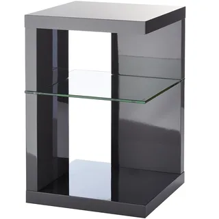 M2 Kollektion Beistelltisch Domingo, Anthra (BHT 40x60x40 cm) - grau - BHT 40x60x40 cm