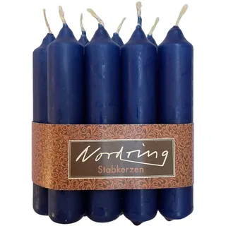 Nordring 24 Stabkerzen nachtblau 2,2 x 11 cm hoch
