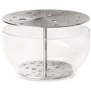 FRITZ HANSEN - Ikebana Vase Large Stainless Steel