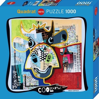 HEYE Puzzle »Dotted Cow Puzzle 1000 Teile«, Puzzleteile