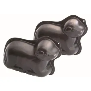 Dr. Oetker Motivbackform-Set "Osterlämmchen", Backformen in Lamm-Form, 2er Set