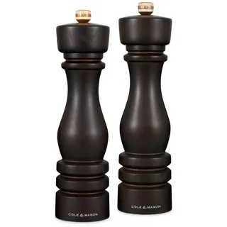 Cole & Mason London Pfeffermühle 22 cm Buche dunkel unbefüllt