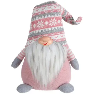 Mobili Rebecca Skandinavische, Grau, Textil, 13x31x19 cm, Dekoration, Weihnachtsdekoration