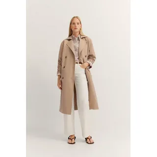 bugatti Trenchcoat wasserabweisend beige|braun 34