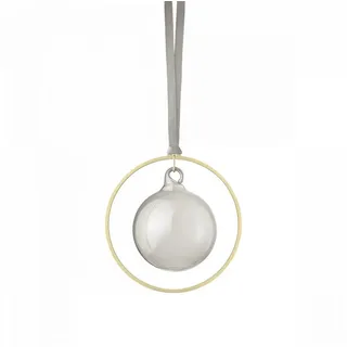 BLOMUS Kitai Christbaumkugeln smoke, 4 St.
