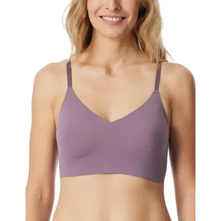 SCHIESSER Damen nahtloses Bustier Spaghettiträger mit herausnehmbaren Pads - Invisible Soft