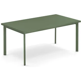 Emu Star Gartentisch 160 x 90 x 75 cm Militärgrün