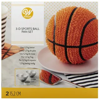 Wilton Backform Wilton 3D Backform Ball, (4-tlg)