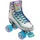 Rollers Quad Skate Holographic Silber 36