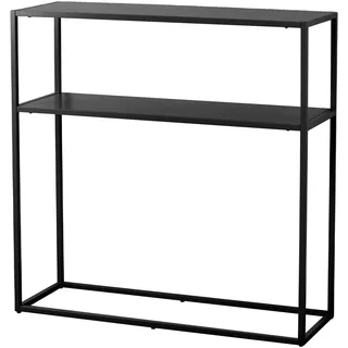 osoltus Raumteiler Cube Konsole Regal Sideboard Konsolentisch (schwarz Sideboard)
