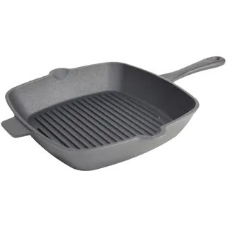 SANTOS BBQ Gusseiserne Grillpfanne Gr. 26 x 26 cm