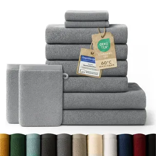 Blumtal Handtuchset 10-tlg. grau