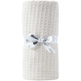Homescapes Babydecke, Waffelpiqué 90/110 cm,