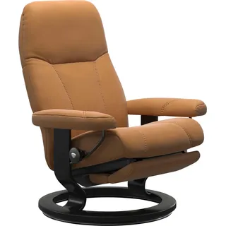 Stressless Relaxsessel Consul Leder 76 x 100 x 74 cm Braun elektrisch verstellbar