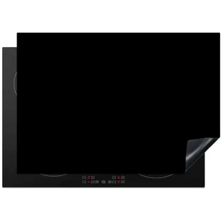 onlywow Herdabdeckplatte 75 x 52 cm Schwarz