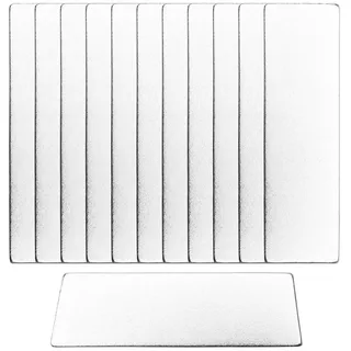 ECENCE Neodym Klebe-Magnete 12 Stück selbstklebend Quader Klein 30x10x1mm Rechteckig