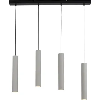 Paul Neuhaus Eton 4-flg. GU10 100 cm rechteckig grau
