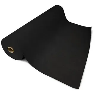 FLOORDIREKT Messeteppich Sintra - Für Messe & Events - Rutschfeste Unterseite - 200 × 150 cm - Schwarz