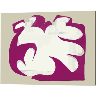 ANY IMAGE, Kunstdruck Collage, mehrfarbig, Leinwanddruck