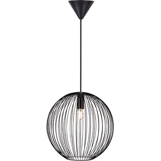 Pendelleuchte NORDLUX "Beroni" Lampen Gr. Ø 35,00 cm Höhe: 33,00 cm, schwarz Pendelleuchten und Hängeleuchten Minimalistisches industrielles Design, für E27 LED Leuchmittel