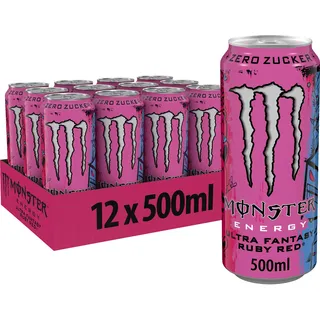 Monster Energy Ultra Fantasy Ruby Red 12 x 500 ml