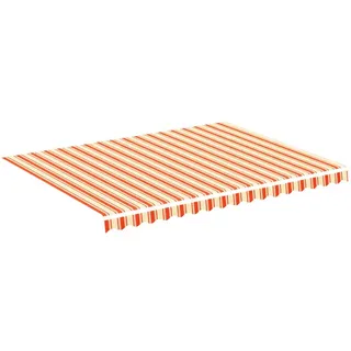 vidaXL Markisebespannung 400 x 300 cm gelb/orange