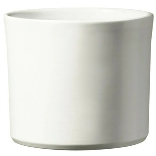 Soendgen Keramik Übertopf rund Miami 525/036/847 (Außenmaß 525/036/847 (Ø x H): 36 x 31 cm, Weiß, Keramik, Matt)