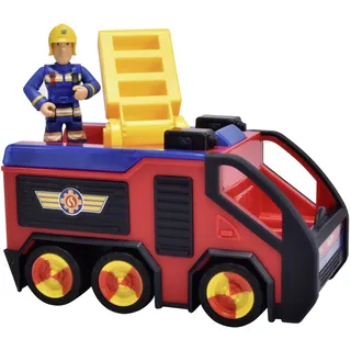 Simba Feuerwehrmann Sam Junior Jupiter Fahrzeug 17cm mit Sam Figur 7cm