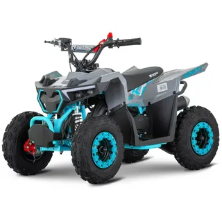 Pocketquad Kinder Quad 49ccm Benzin Mini ATV HULKI Sport 2Takt 6 Zoll Blau