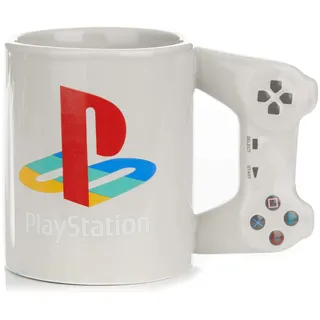 Paladone Playstation PS4-Controller in Standardgröße 300 ml Kaffeetasse, Keramik, Multi, 9 x 15 x 11 cm
