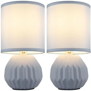 GLOBO Tischlampe Blau 2 St.