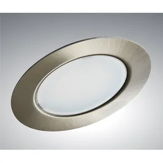 Trango Möbeleinbauleuchte 1er Set rund Nickel matt G4E-012